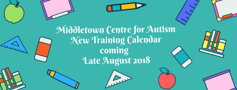 2018/2019 Training Calendar