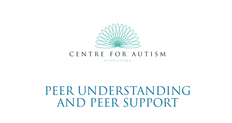 NEW BULLETIN - Peer Understanding & Peer Support