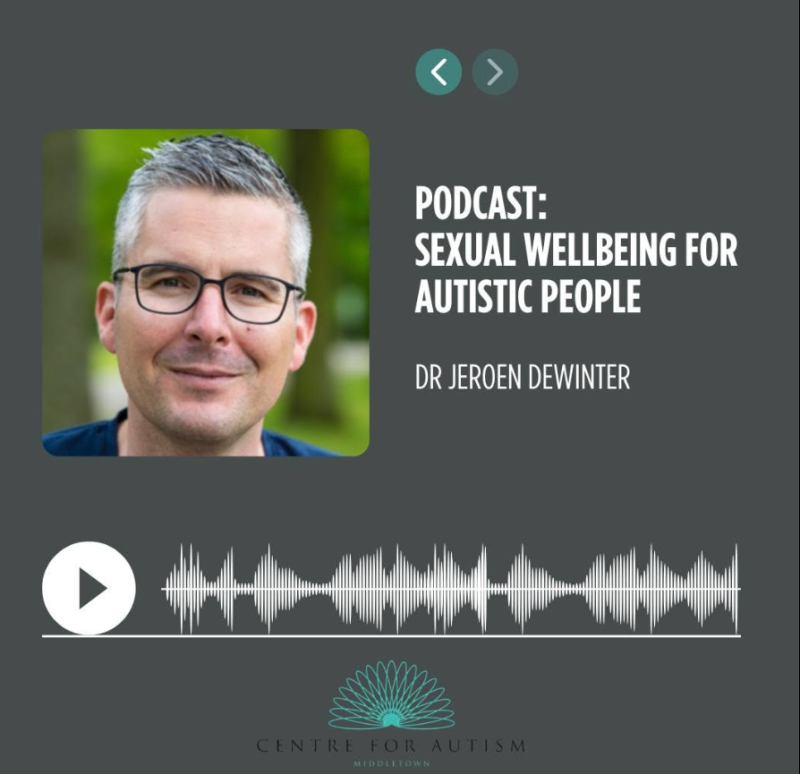Sexual Wellbeing For Autistic People with Dr Jeroen Dewinter