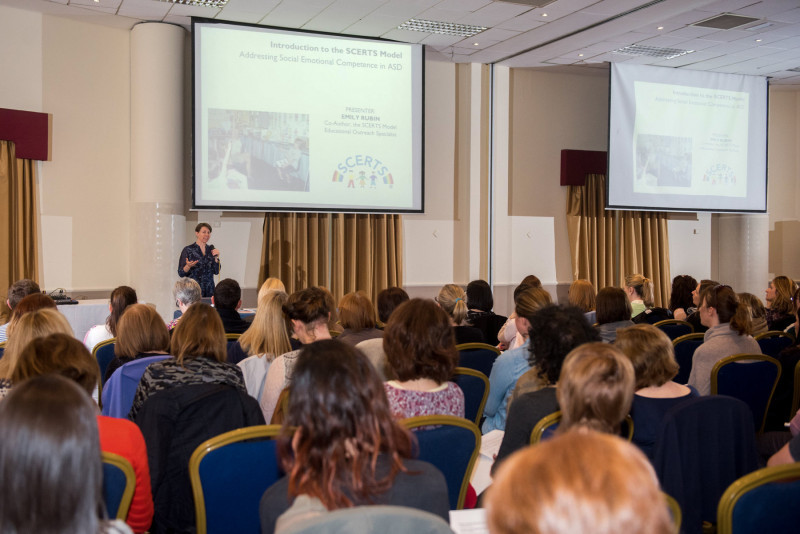 SCERTS training in Belfast with Emily Rubin, Emory University
